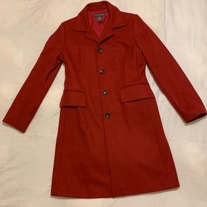 Banana Republic Ladies long wool coat NWOT
